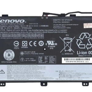 Compatible Lenovo FRU P/N 00HW001 ASM P/N SB10F46438 4ICP7/52/76 Lenovo ThinkPad S3 Yoga 14 ThinkPad S5 Laptop battery