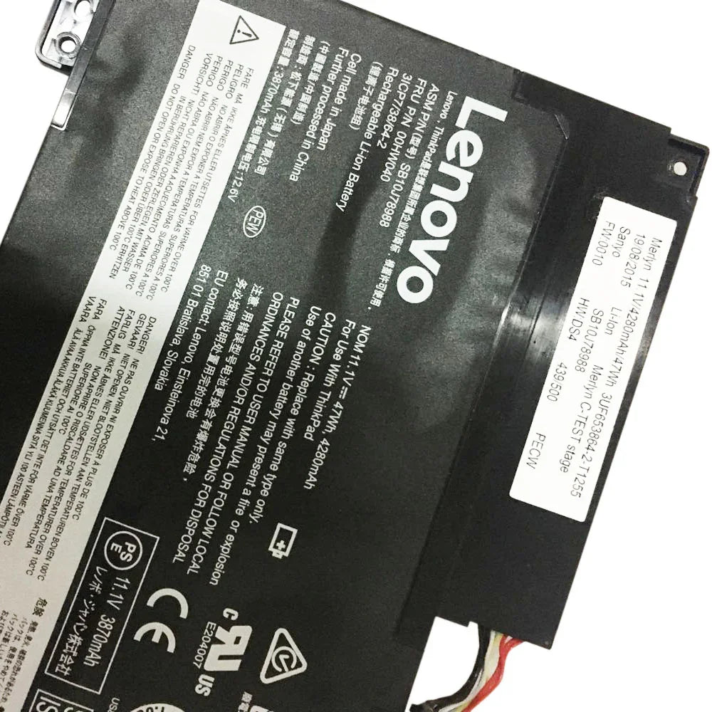 Compatible 00HW040 Lenovo ThinkPad S5(20G4A000CD), ThinkPad S5(20G4A003CD) Laptop Battery - Image 3