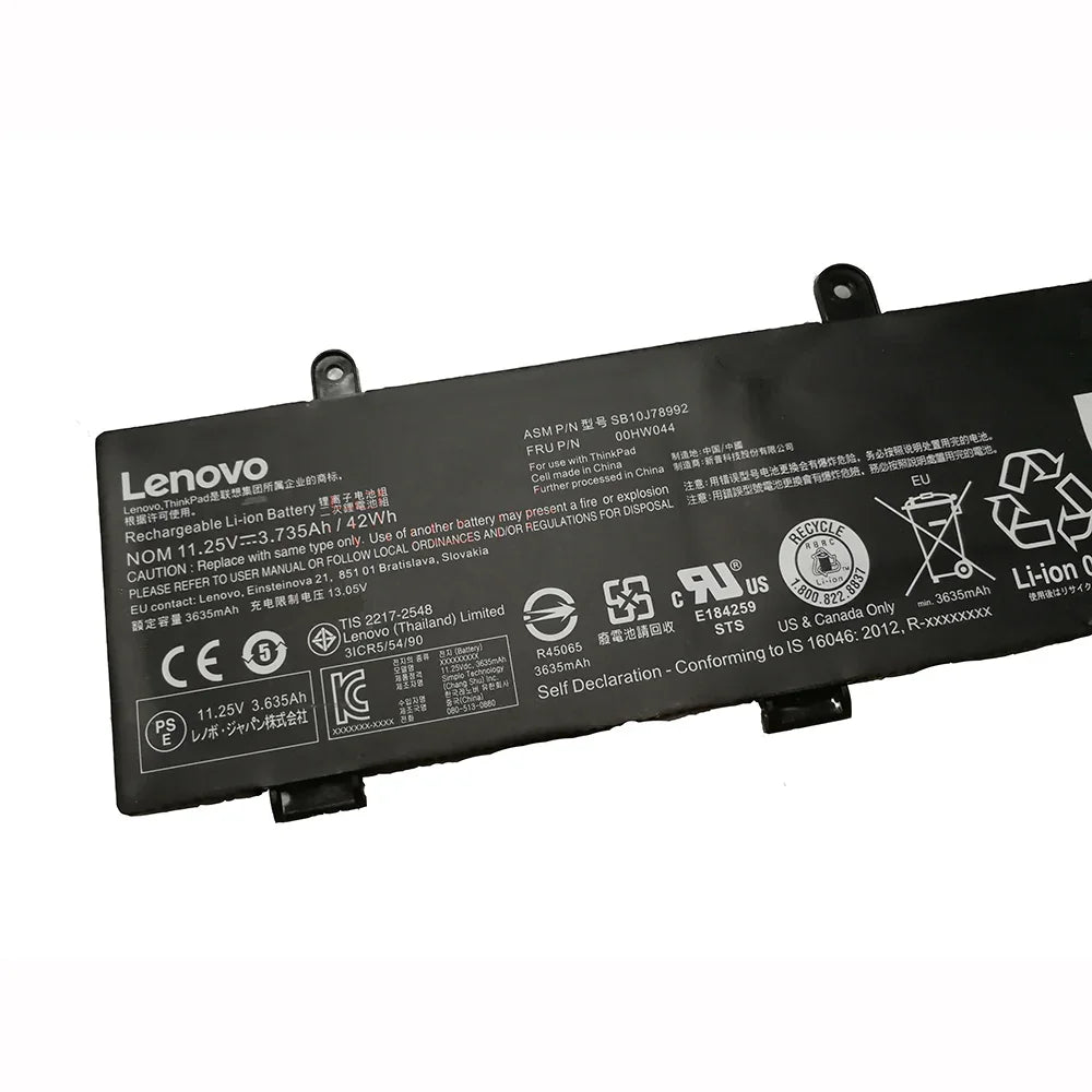 Compatible 00HW044 Lenovo ThinkPad Yoga 11e Chromebook Yoga 11e 20GC Yoga 11e 20GE Yoga 20GE 11e Laptop Battery - Image 2