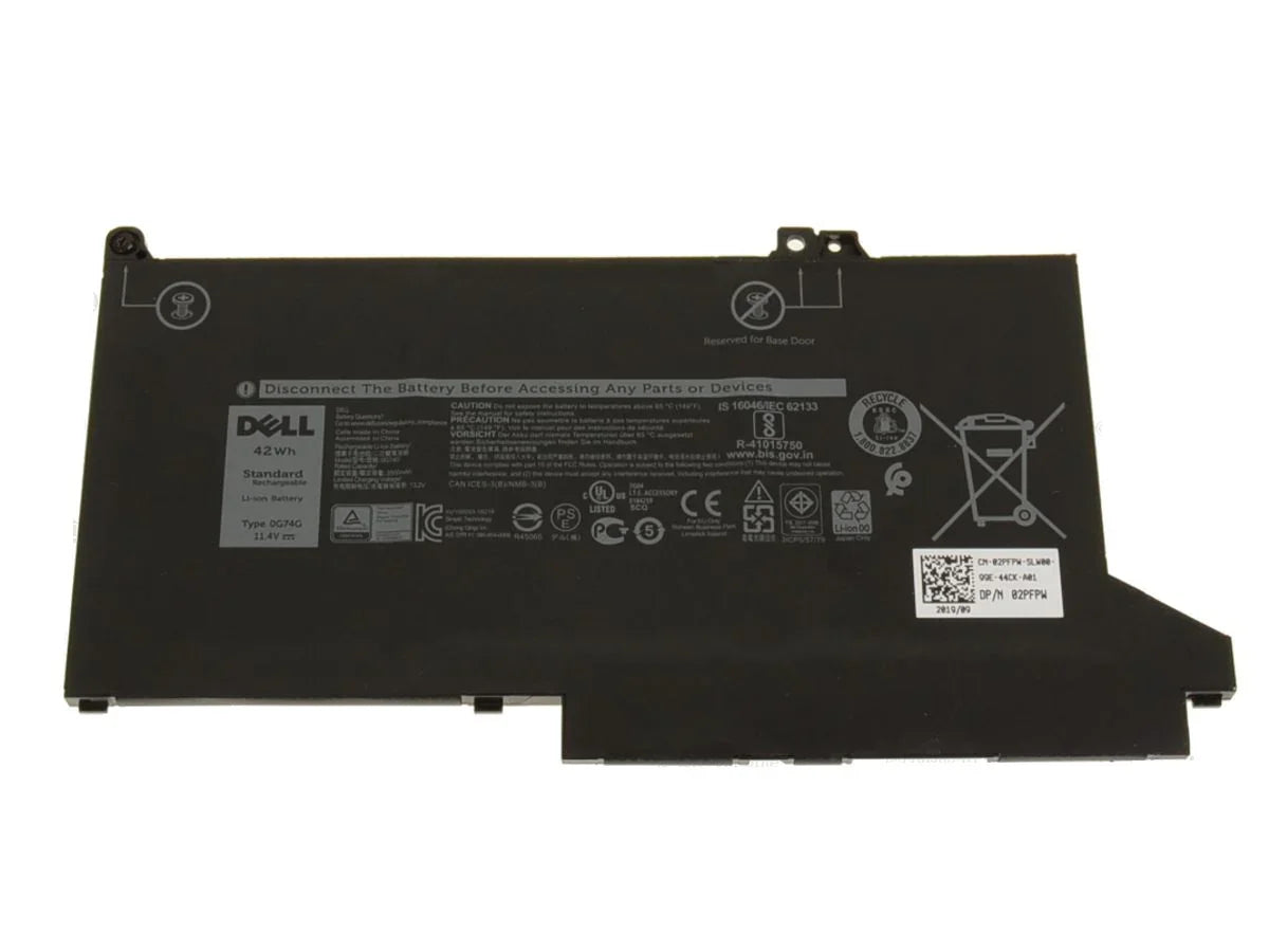 Compatible 0G74G Dell OEM Latitude 5300/7300/7400, Latitude 3-Cell 42Wh Laptop Battery - Image 2