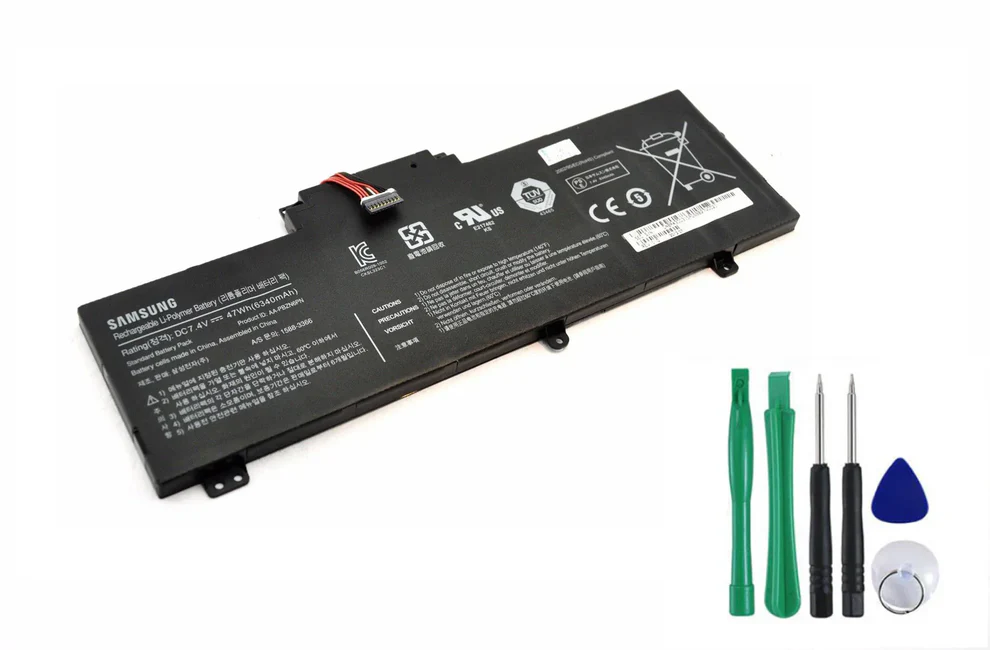 Compatible AA-PBZN6PN compatible with Samsung 350U2B 350U2A NP350U2A NP350U2B BA43-00315A NP350U2Y 7.4V 47wh 6340mAh Laptop Battery
