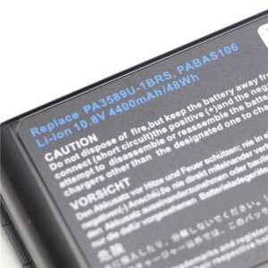 Toshiba PA3589U-1BRS, Qosmio F40 Series Laptop Battery