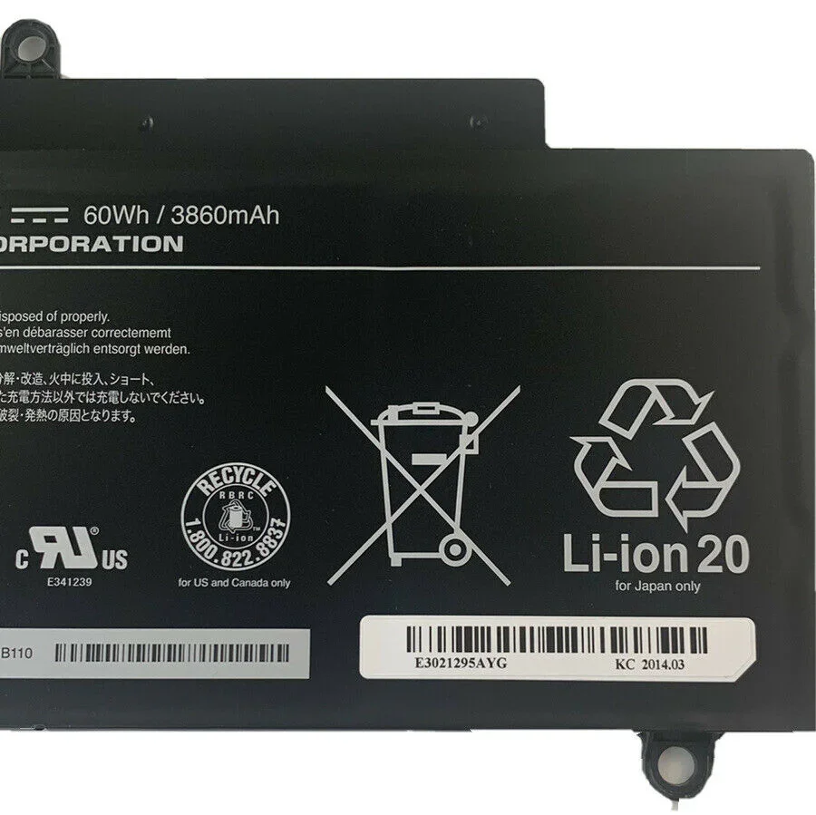 60Wh Compatible PA5149U-1BRS Toshiba Tecra Z40-A-16V, Tecra Z50-A-12N, Tecra Z50-A-05Y, Tecra Z40-A-164 Laptop Battery - Image 3