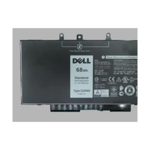 7.6V 68wh Compatible GJKNX GD1JP Dell Latitude 15 5580 5480 5280 M3520 M3530 Laptop Battery