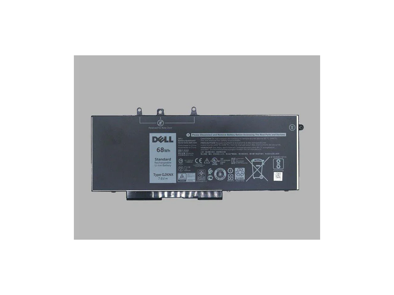 7.6V 68wh Compatible GJKNX GD1JP Dell Latitude 15 5580 5480 5280 M3520 M3530 Laptop Battery - Image 2