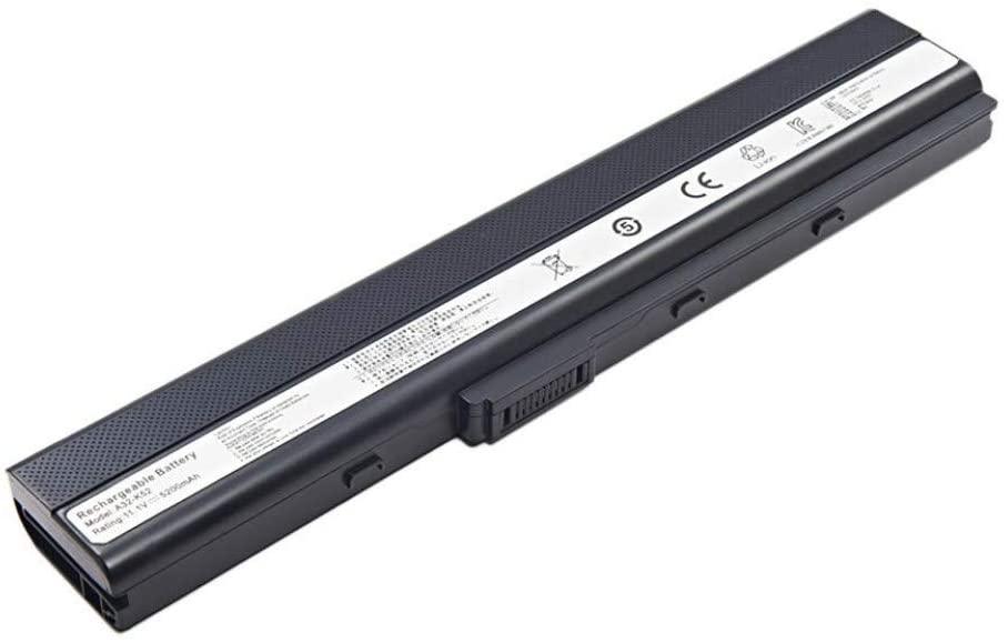 A32-K52, A32-K32 Asus A42, K52F-C1, F82 F83S K40 K40E K6C11 X5KJ, X5KJC Series Laptop Battery
