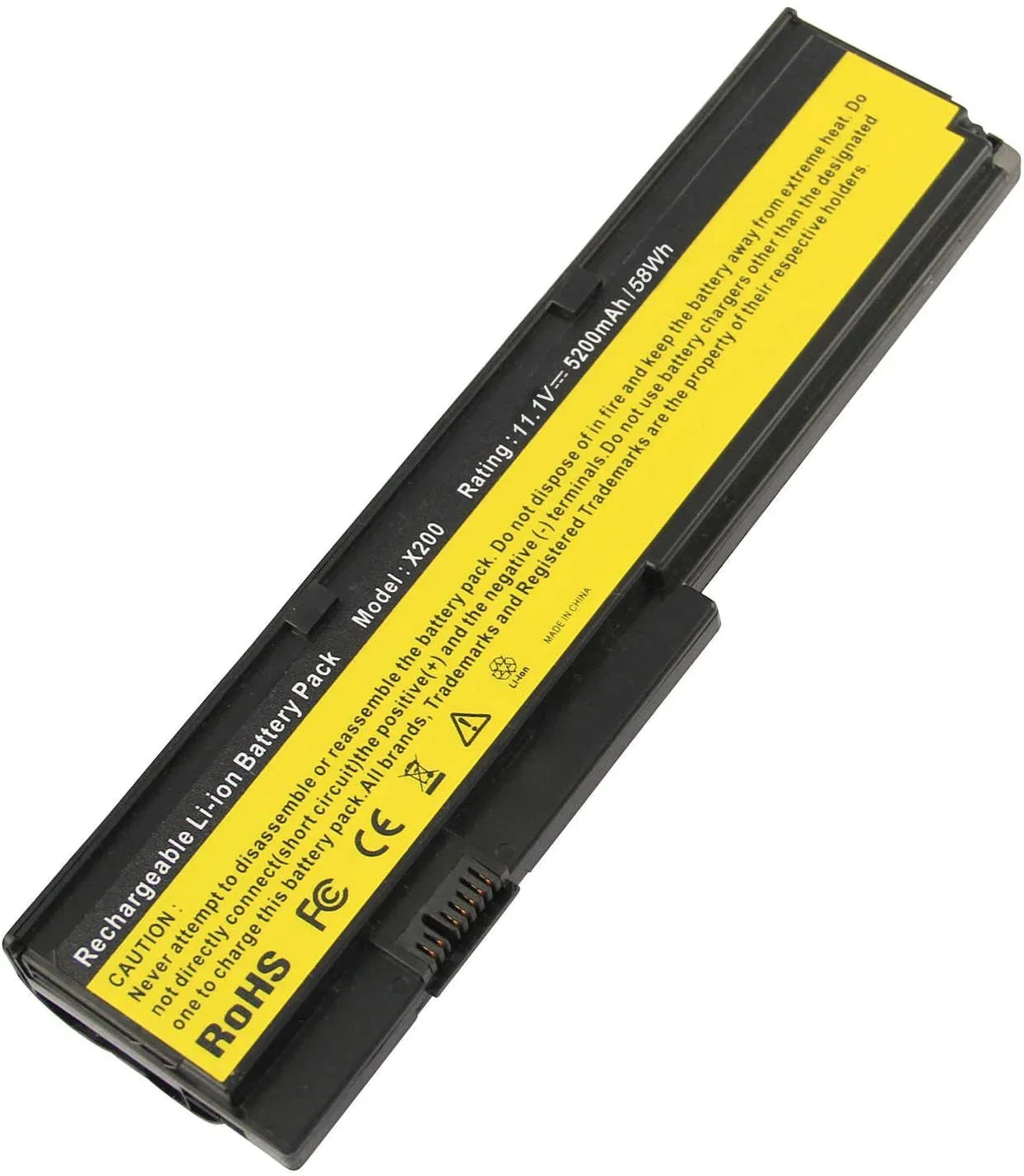 LeNovo ThinkPad X200 X201 X200S X201S 43R9255-42T4649-42T4541 Laptop Battery