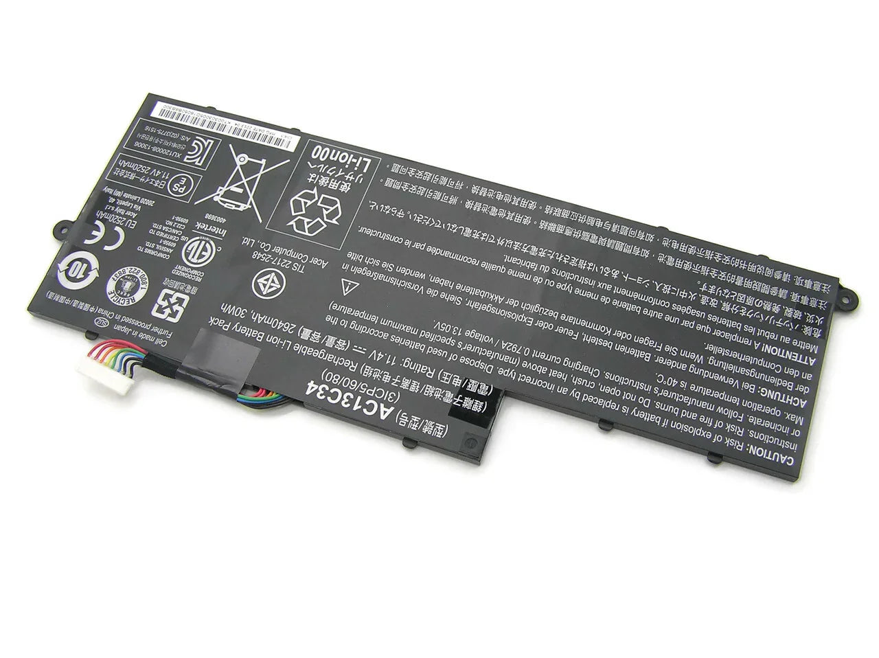 Acer Aspire E3-111 E3-112 E3-112M ES1-111 ES1-111M V5-122 V5-122P V5-132 V5-132P Laptop Battery AC13C34 - Image 2