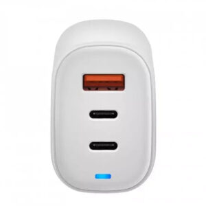 ACER GAN 65W, THREE-PORT CHARGER, 2XUSB-C, 1X TYPEA