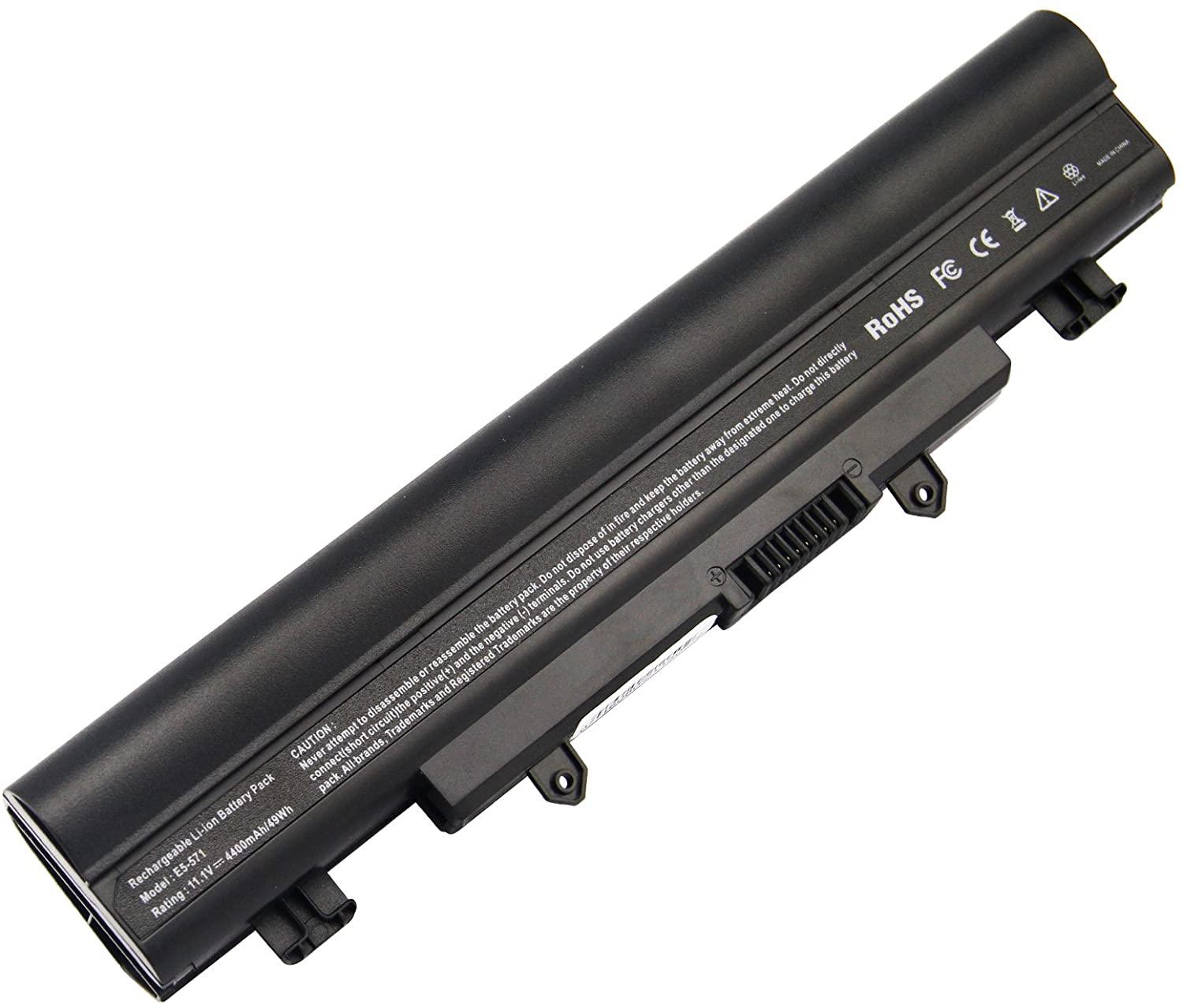 Acer Aspire E5-571 E5-411 E5-421 Touch Extensa 2509 2510 Travelmate P246 TMP246 Series, 4400mAh/11.1V/6-Cells AL14A32 Laptop Battery