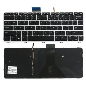 New Compatible HP EliteBook Folio 1020 G1 G2 Keyboard Backlit 6037B0102201, MP-13U83USJ930