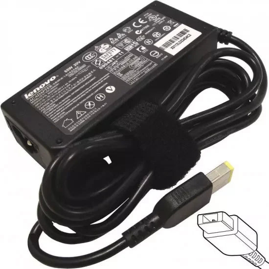 POWER ADAPTER 65W, 20V YOGA CONN., GENUINE LENOVO