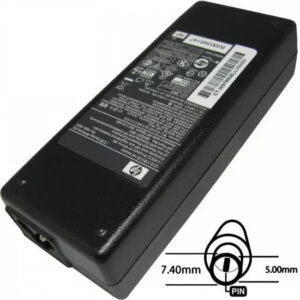 POWER ADAPTER 90W 18.5V, 7.4X5.0, ORIGINAL HP