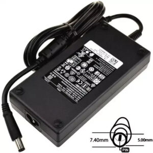 POWER ADAPTER 180W 19.5V, 7.4X5.0, ORIGINAL DELL