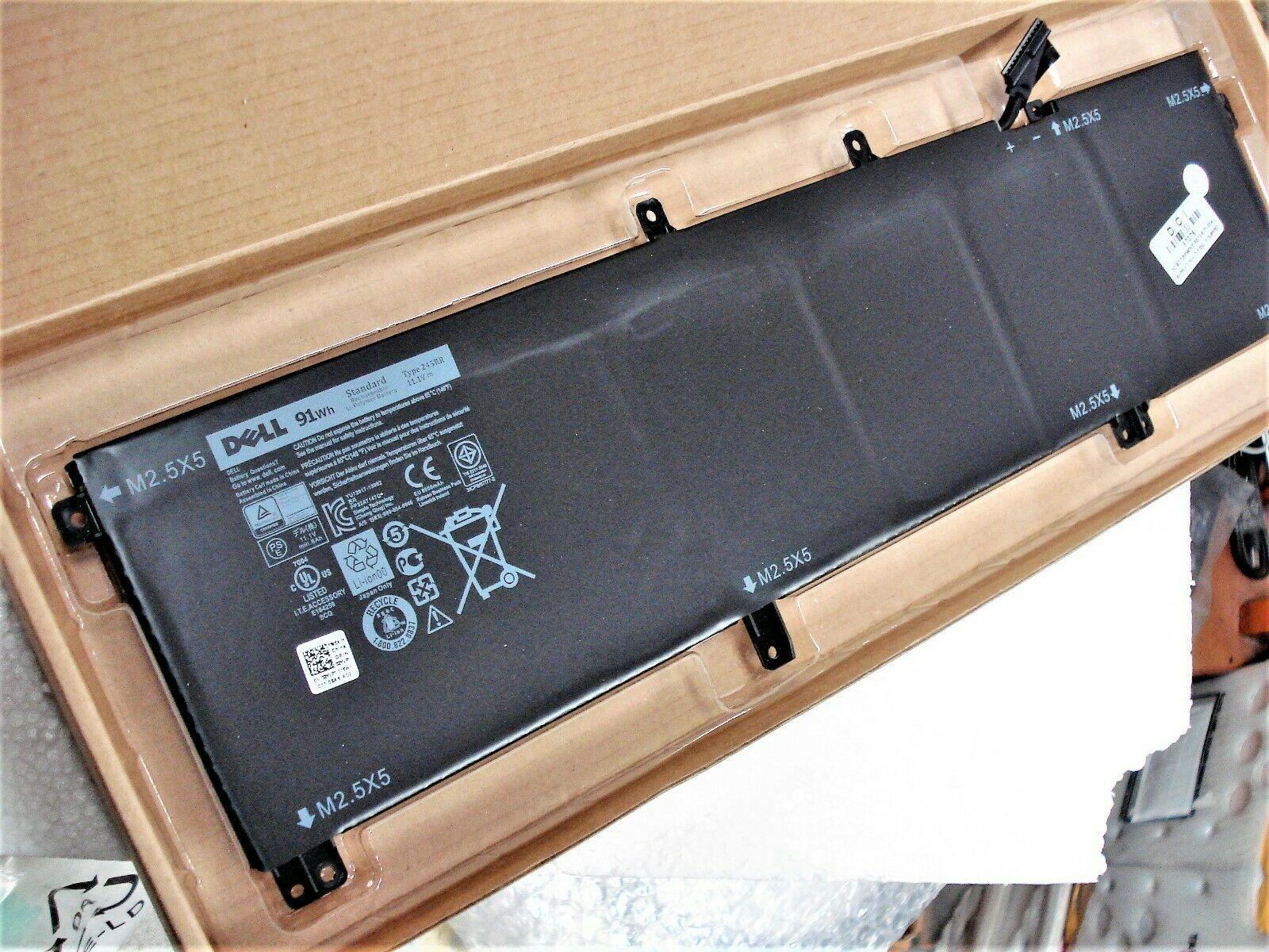 Compatible 245RR Dell XPS 15 9530 M3800 series T0TRM H76MV 7D1WJ 11.1V 91wh Laptop Battery
