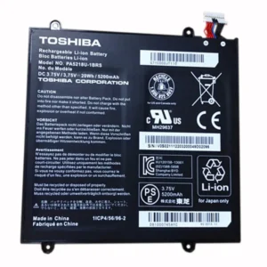 3.75V 20wh 5200mAh Compatible PA5218U-1BRS Toshiba A204 AT10-B Tablet Laptop Battery