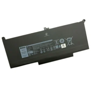 Dell Latitude E7280, E7480, E7290, E7380, E7390, E7490 and DM3WC 0DM3WC 2X39G (7.6V, 60Wh / 7500mAh, 4 Cells) Laptop Battery