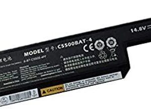 14.8V 2200mAh Compatible C5500BAT-4 Clevo C550S C5500 W240HU 6-87-C550S-4YF 6-87-C550S-4PF B4100M B4105 Laptop Battery