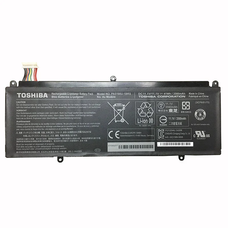 Compatible PA5190U-1BRS Toshiba Satellite Click 2 Pro P30W-B-10D Laptop Battery