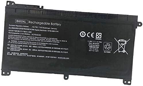 BI03XL HP Laptop Battery Compatible with 14-AX 14-ax010nr 14-ax010wm 14-ax020wm 14-ax030wm 14-ax020nr 844203-850