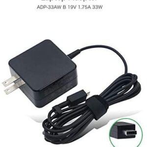 19V 1.75A M-plug 33W ADP-33AW B Laptop USB Charger Asus EEEbook X205 X205T X205TA
