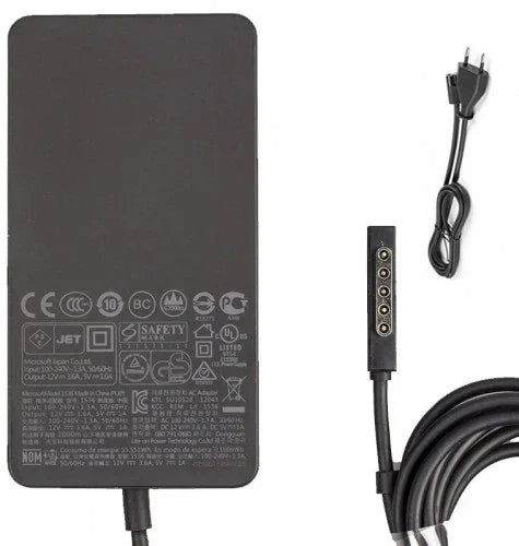 New 43W 12V 3.6A Power Adapter Supply Charger Compatible with Microsoft Surface Pro/Pro 2 10.6 Windows 8 Tablet Laptop