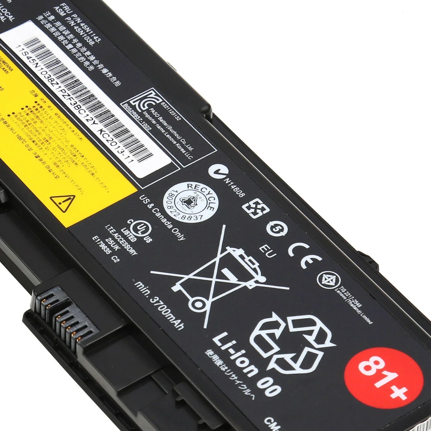 44Wh Compatible Lenovo ThinkPad T420s T420si 0A36287 42T4844 42T4845 42T4846 42T4847 Laptop Battery - Image 4