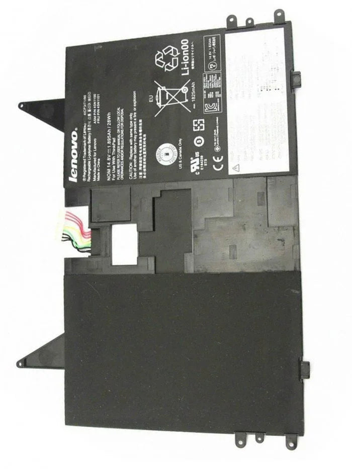 45N1100 Compatible 45N1101 Lenovo Thinkpad X1 Helix Laptop Battery - Image 2
