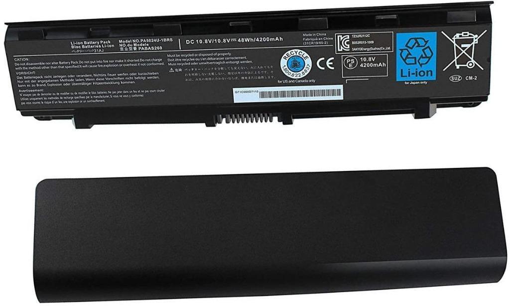 PA5024-1BRS Toshiba Satellite L800, M800, PA5024U-1BRS / 10.8v / 4400 mAh/Double M Replacement Laptop Battery