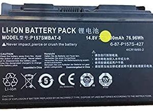 14.8V 76.96wh P157SMBAT-8 Laptop Battery compatible with CLEVO Terransforce P157S P157SM P177SM-A K780S-i7 K780E 6-87-P157S-4271