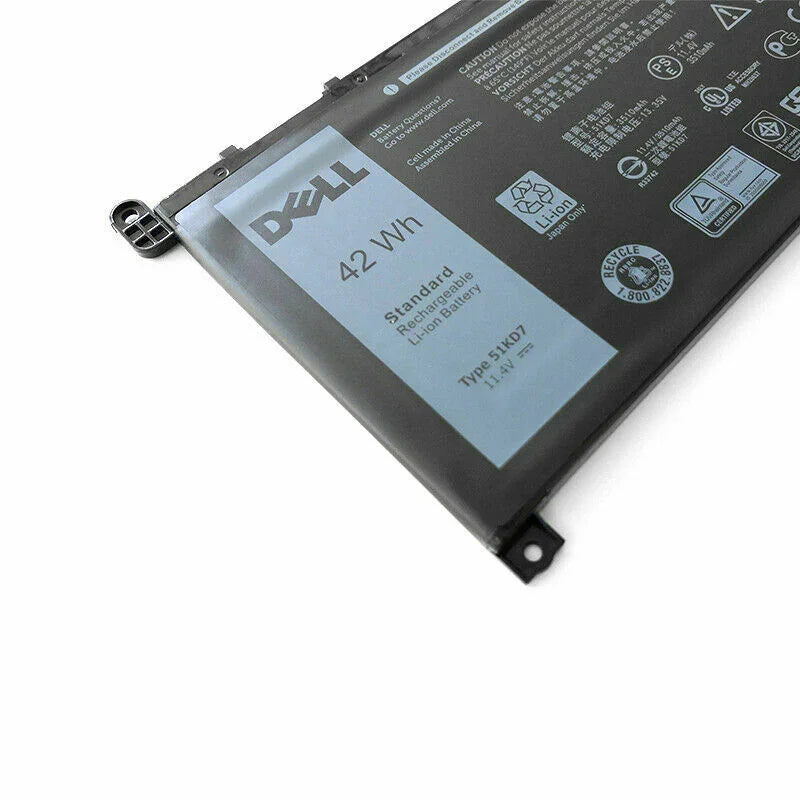 51KD7 Compatible Dell Chromebook 11 3181 2-in-1, Chromebook 11 3189 Laptop Battery - Image 3