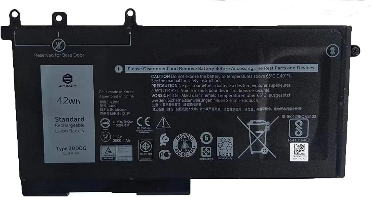 3DDDG Dell Laptop Battery Compatible with 5280 5288 5480 5490 5580 5590 5491 5591 5488 5495 Precision 3520 3530 Series 080JT9 03VC9y