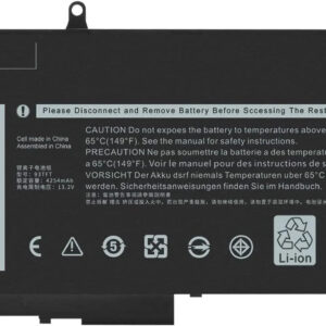 93FTF DELL Laptop Battery Compatible with 5280 5480 5580 5590 5490 5288 5290 5488 E5280 E5480 E5580 E5490 E5590 E5290 15 3522 0 353 36