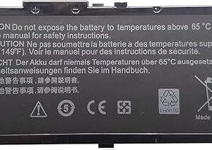91Wh MFKVP DELL LAPTOP BATTERY COMFORTIABLE FOR 15 7510 7520 M7510 17 7710 7720 M7710 Series T05W1 GR5D3 0FNY7 1G9VM M28DH 451-BBSF 451-BBSE