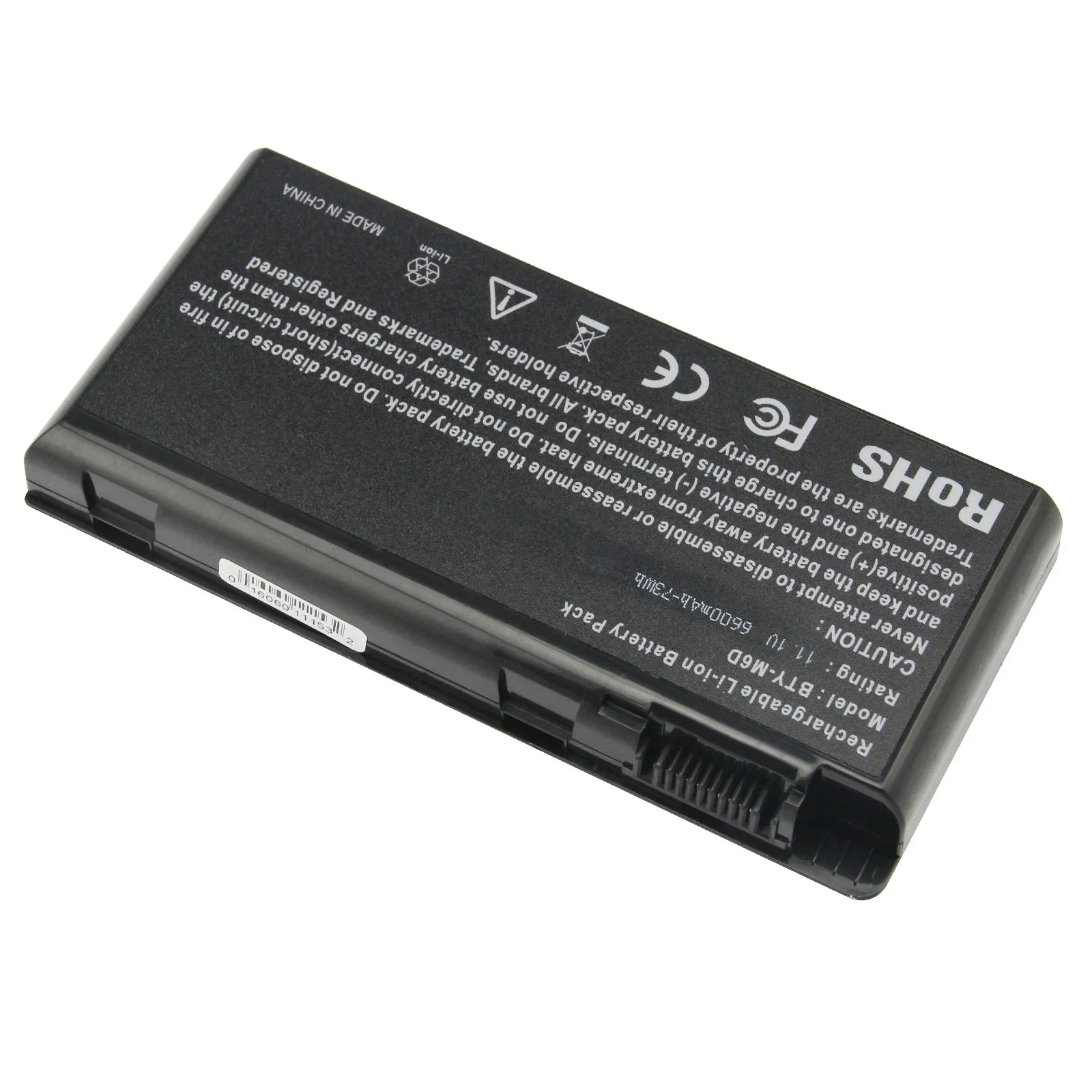 MSI GT60 GT70 GT660 GX660 GT680 GX680 GT780 GX780 BTY-M6D Laptop Battery