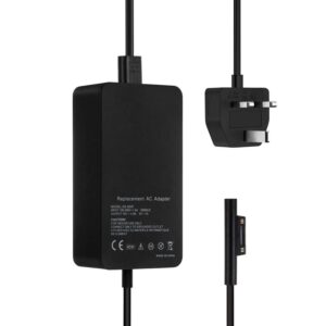 Microsoft Surface 65W Power Supply for Surface Book 1, Surface Laptop, Surface Pro 3, 4, 5 & 6 Devices.