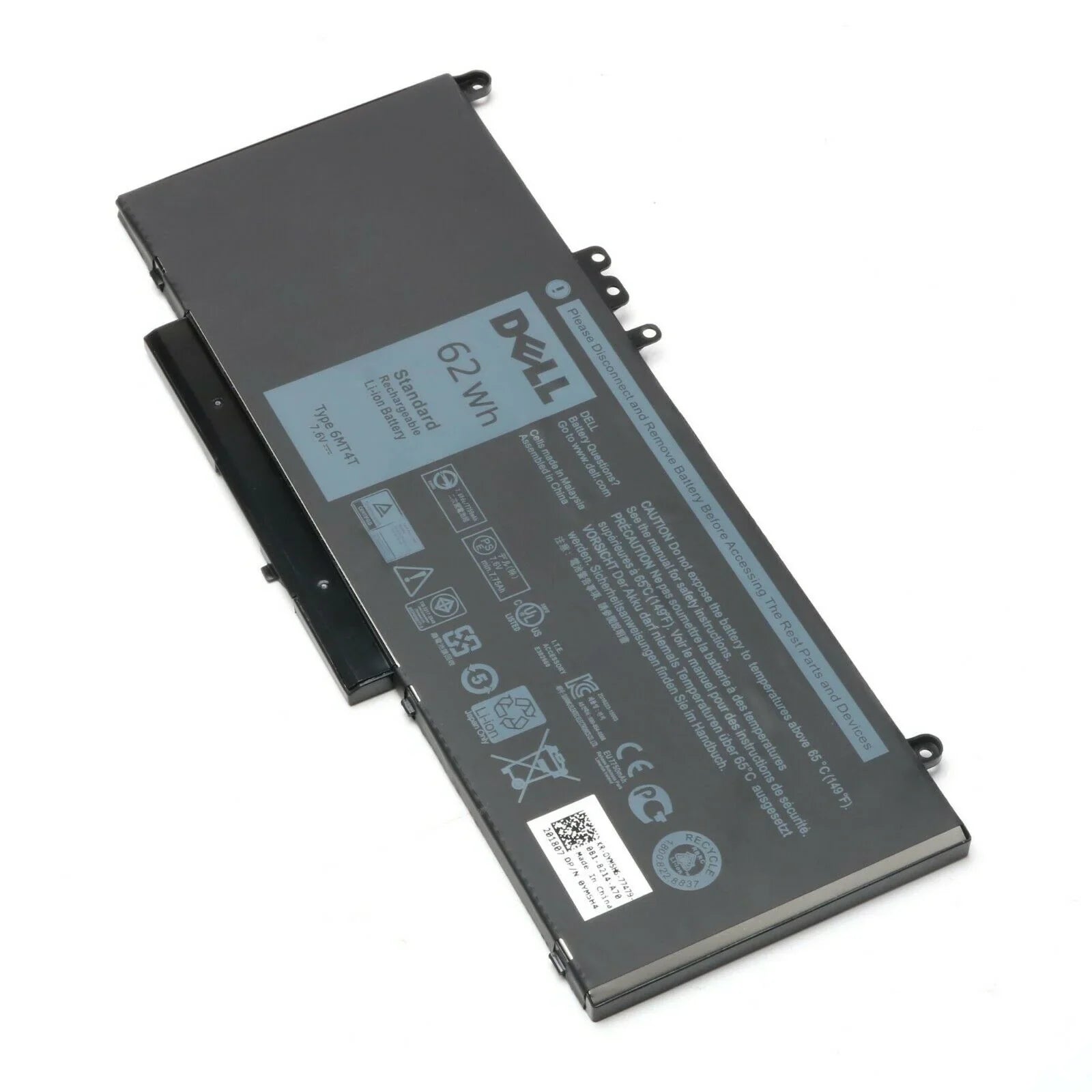 7.6V 62Wh Compatible Laptop Battery 6MT4T 7V69Y TXF9M R0TMP compatible with Dell Latitude 14 5470 E5470 15 5570 E5570 15 3510 M3510 - Image 4