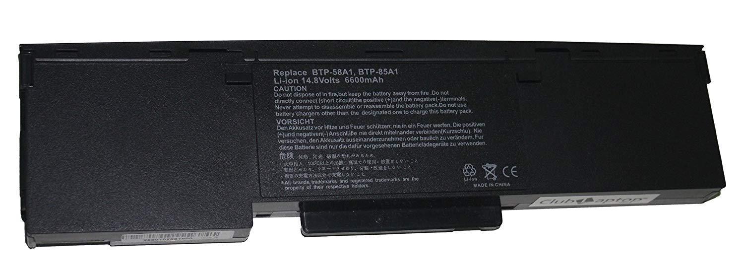 Acer Aspire 1360, LC.BTP01.003, BTP-58A1 Replacement Laptop Battery