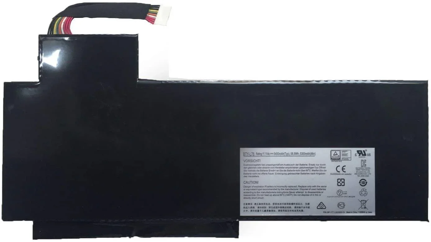 BTY-L76 Compatible MSI GS70 6QE-033CZ Stealth Pro, GS70 -2PE, GS70 20D Laptop Battery