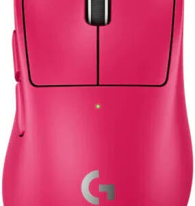 Logitech PRO X SUPERLIGHT 2 DEX LIGHTSPEED Wireless Gaming Mouse, Hero Sensor 2, 44000 DPI, Up To 8 kHz Polling Rate, Responsive Optical Precision, Up To 95 Hours Battery, Pink