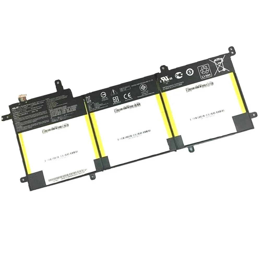 Compatible 11.31V 56Wh 4955mAh C31N1428 ASUS Zenbook UX305LA Zenbook UX305LA Tablet Silver Color Laptop Battery