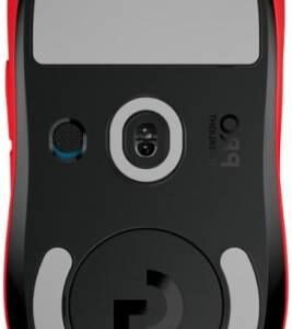 Logitech G Pro X Superlight Wireless Mouse, 2.4 GHz Connectivity, 40G Acceleration, 25600DPI Hero Optical Sensor, Up To 70 Hour Battery Life, 5 Buttons, Windows and Mac Compatible, Red | 910-006785