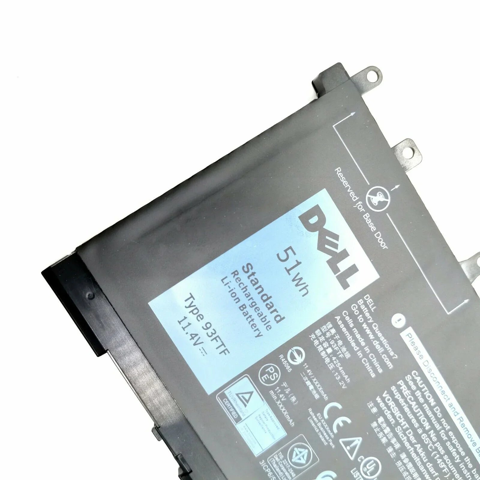 Compatible 93FTF Dell Precision 15 3520 3530 Latitude E5480 E5580 E5490 E5590 Latitude 5280 5480 D4CMT GJKNX 083XPC Laptop Battery - Image 2
