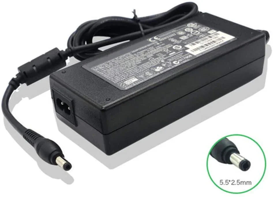 120W Replacement Laptop Adapter for Toshiba Qosmio F40, Satellite L670, Laptop Charger