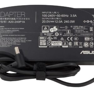 Compatible 240W Asus ROG Strix Scar 15 G533, ROG Strix Scar 15 G533QS-HF007T, A20-240P1A, ADP-240EB B Laptop Adapter