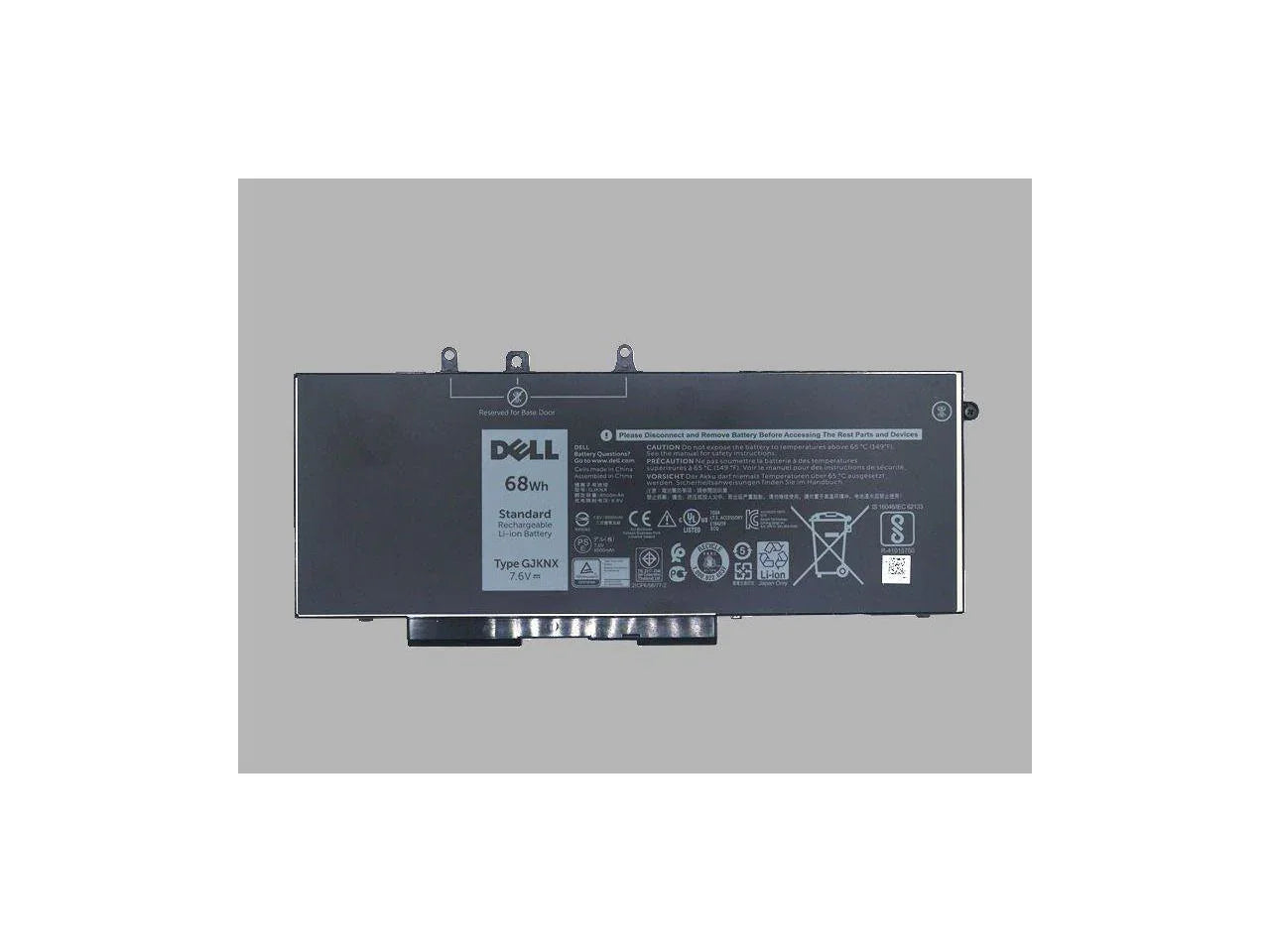 7.6V 68wh Compatible GJKNX GD1JP Dell Latitude 15 5580 5480 5280 M3520 M3530 Laptop Battery - Image 2
