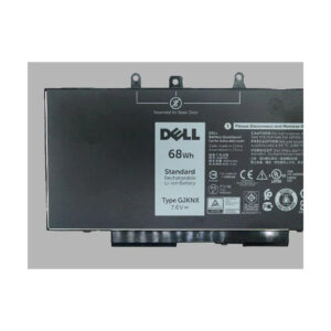 7.6V 68wh Compatible GJKNX GD1JP Dell Latitude 15 5580 5480 5280 M3520 M3530 Laptop Battery
