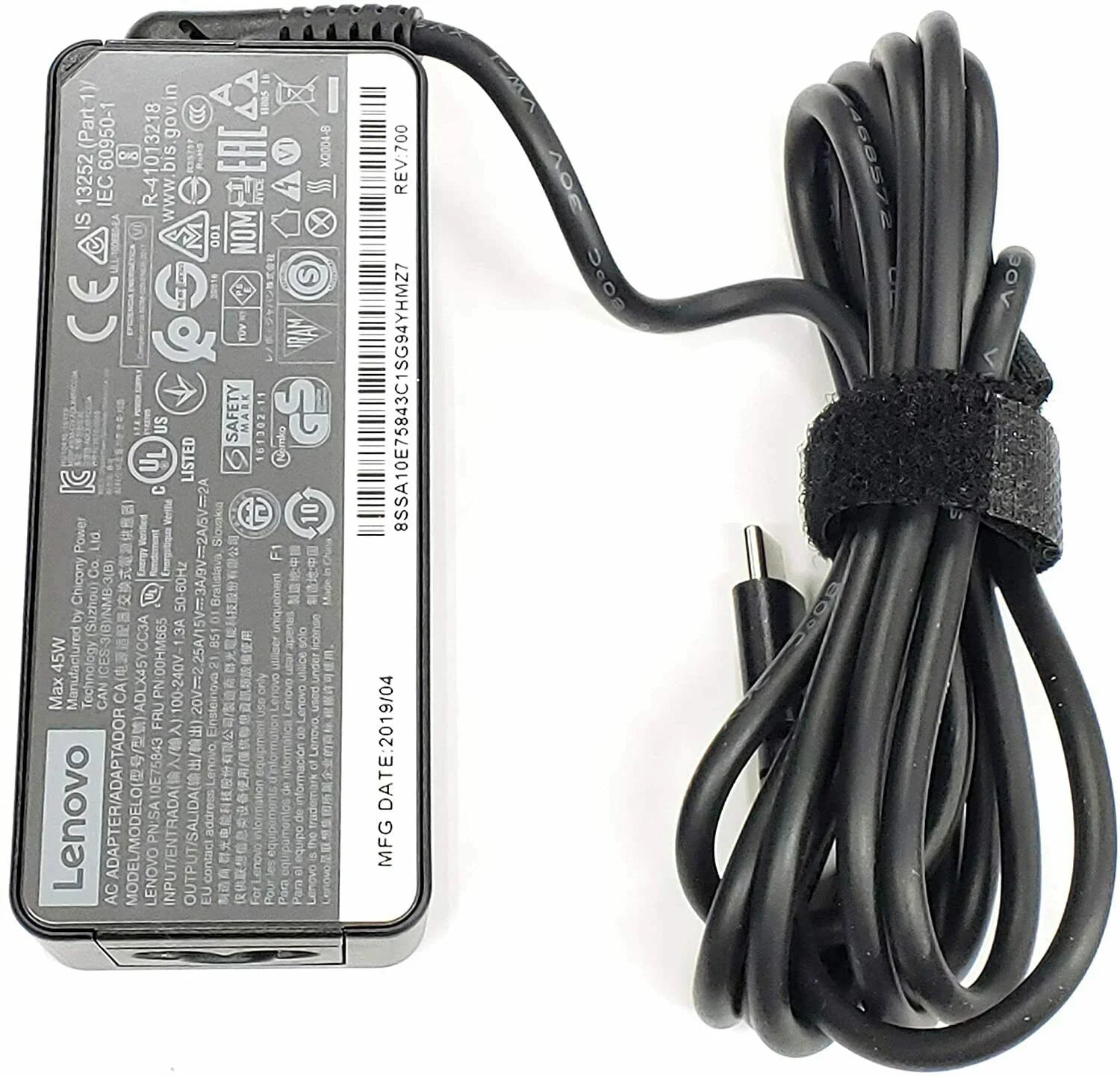 Compatible 45W ADLX45YLC3A SA10E75841 00HM663 Lenovo Yoga 720-13IKB 80X6, 910-13IKB 80VF USB-C Type-C AC Adapter - Image 3