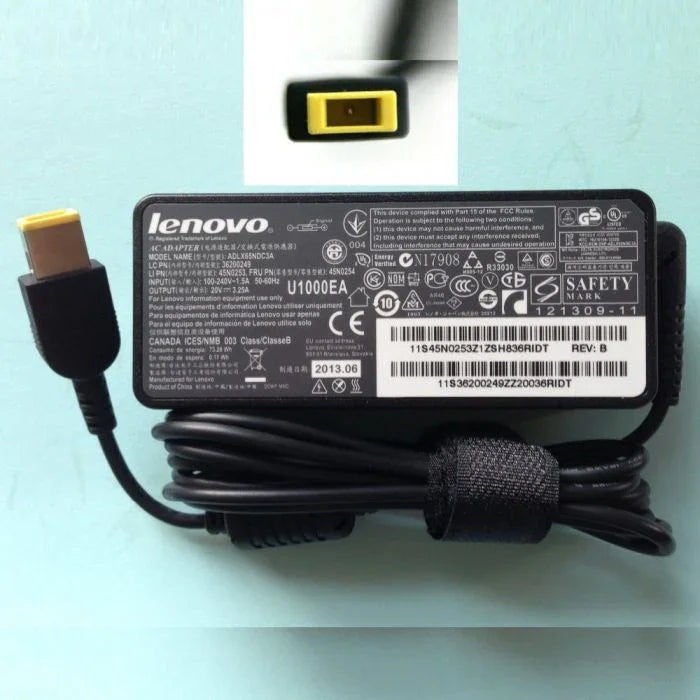 Compatible Lenovo 65W USB DC Car Charge/Adapter