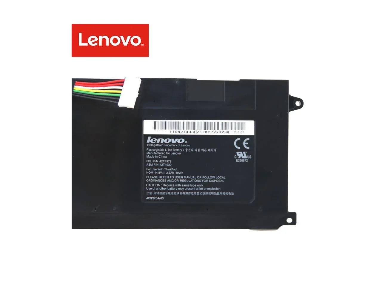 440128U 440129U 42T4928 42T4929 compatible with Lenovo ThinkPad Edge E420s 4401 ASM 42T4930 FRU 42T4931 42T4931-42T Laptop Battery - Image 2
